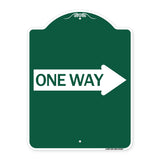 One Way (With Right Arrow)