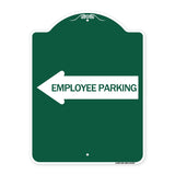 Employee Parking (With Left Arrow)