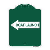 Boat Launch (With Left Arrow)