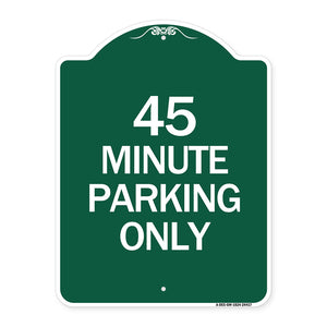 45 Minute Parking