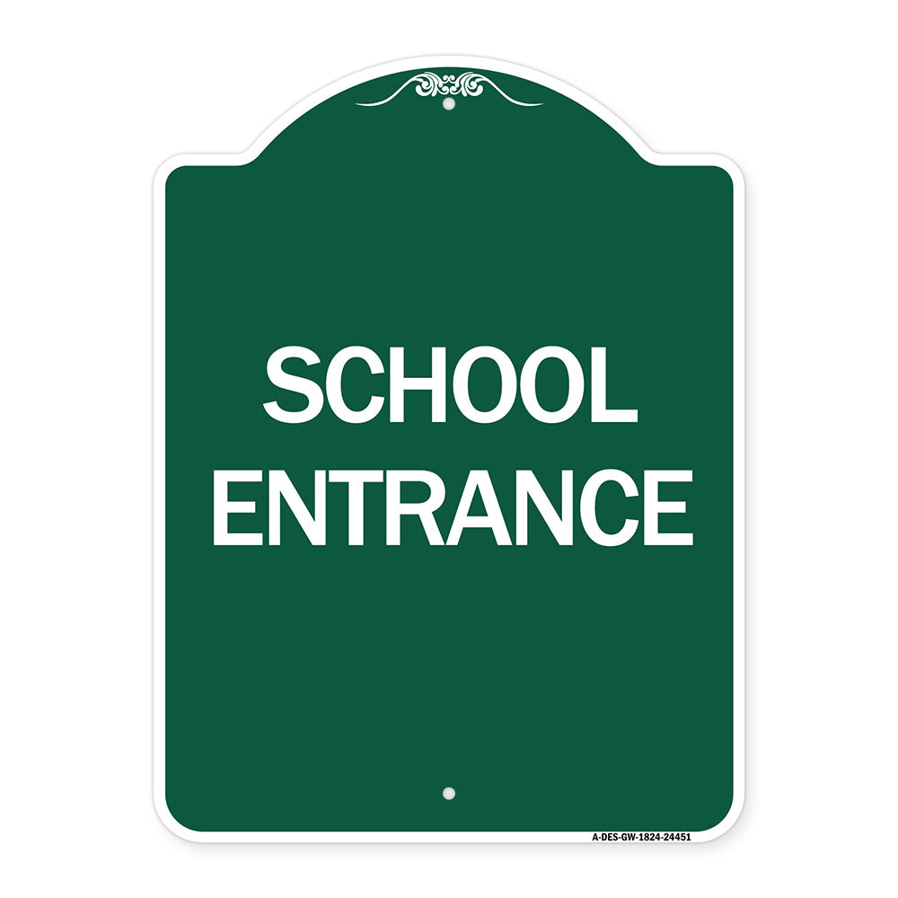 School Entrance