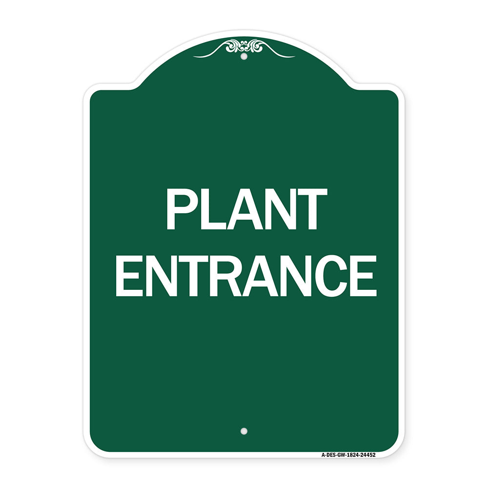 Plant Entrance