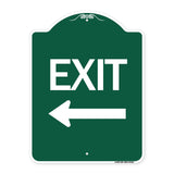 Exit with Left Arrow