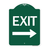 Exit with Right Arrow