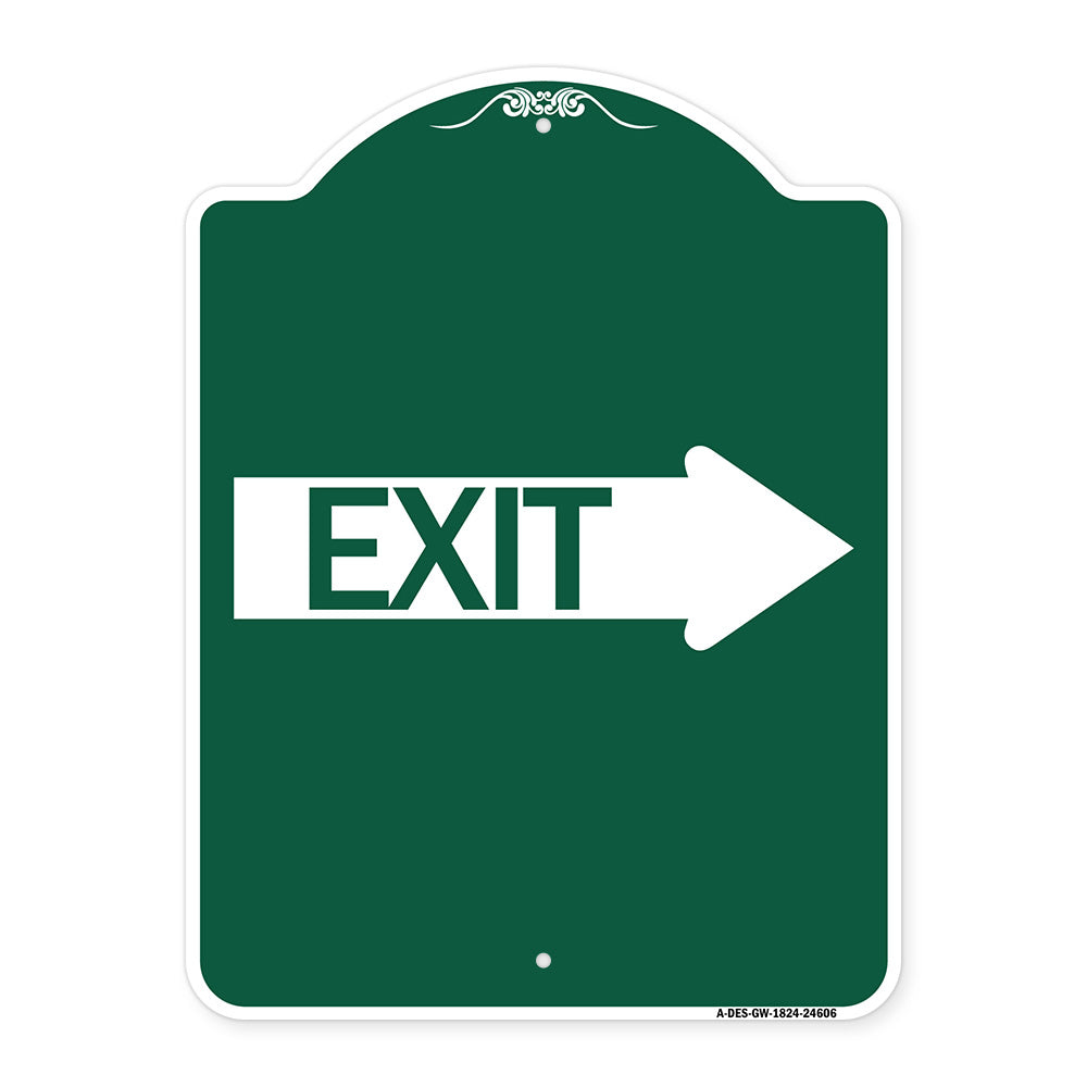 Exit (With Right Arrow)
