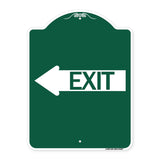 Exit (With Left Arrow)