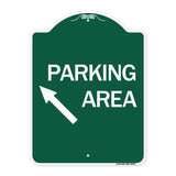 Parking Area (Up Left Arrow Symbol)
