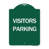 Parking Lot Sign Visitors Parking