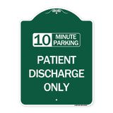 10 Minutes Parking - Patient Discharge Only