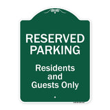 Reserved Parking - Residents And Guests Only