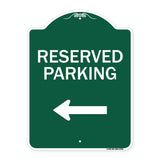 Reserved ParkingÂ  Left