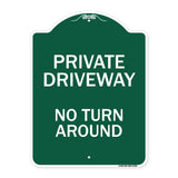Private Driveway, No Turn Around