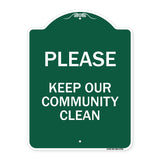 Please Keep Our Community Clean