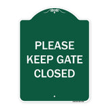Please Keep Gate Closedplease Keep Gate Closed