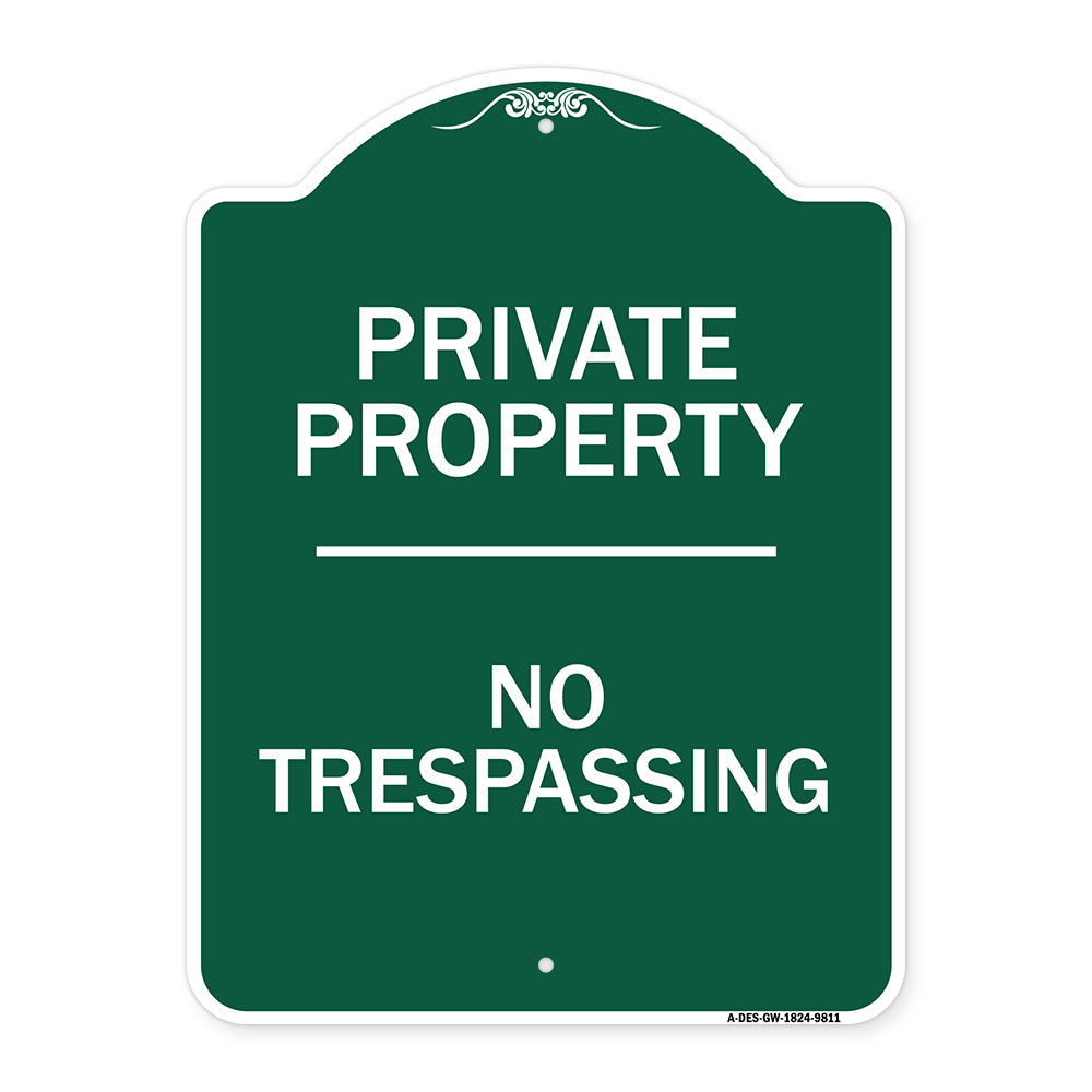No Trespassing