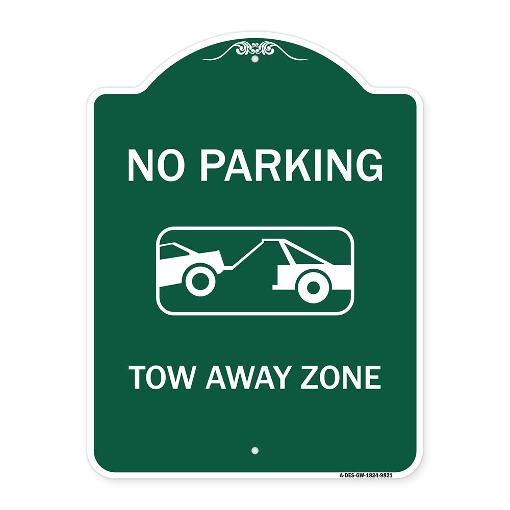 No Parking Tow Away Zone