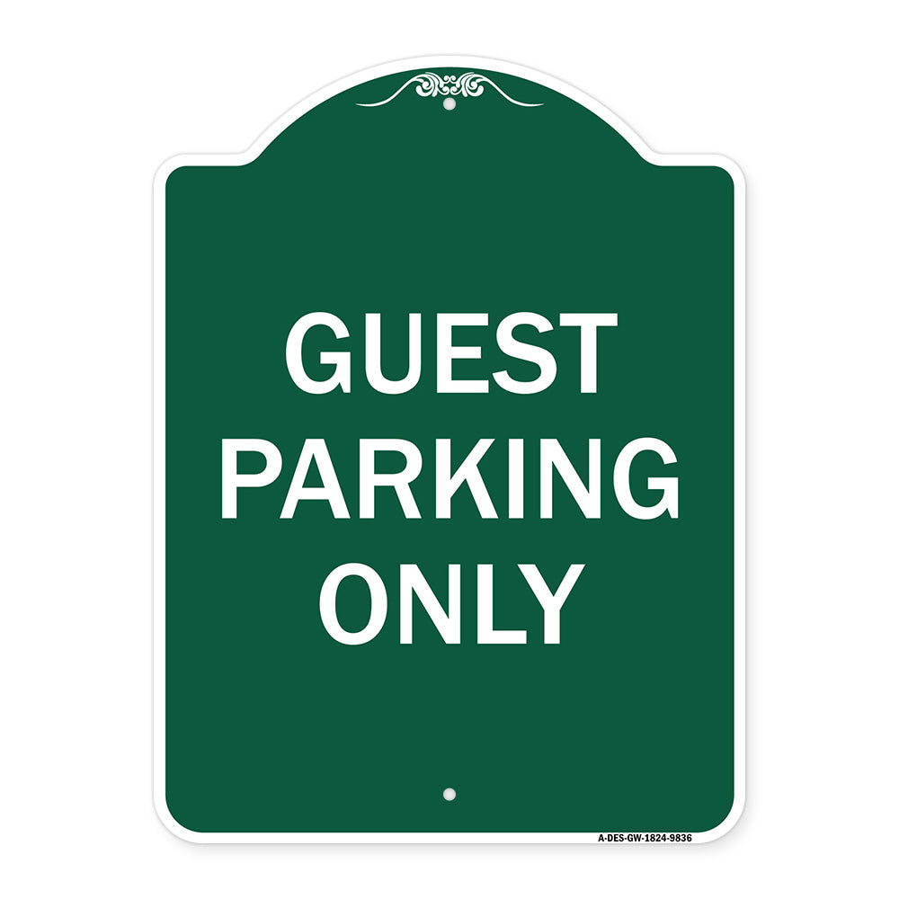 Guest Parking Only