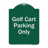 Golf Cart Parking Only