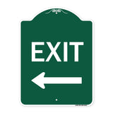 Exit With Left Arrow