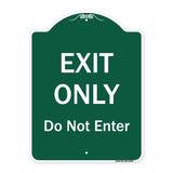 Exit Only Do Not Enter