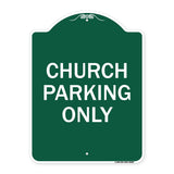 Church Parking Only