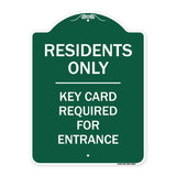 Residence-only-key Card