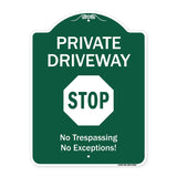 Private Driveway, Stop