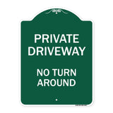 Private Driveway No Turn Around