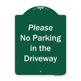 Please No Parking In Driveway