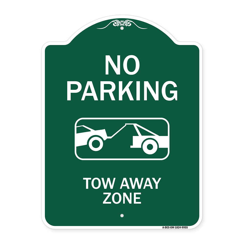 No Parking Tow Away Zone