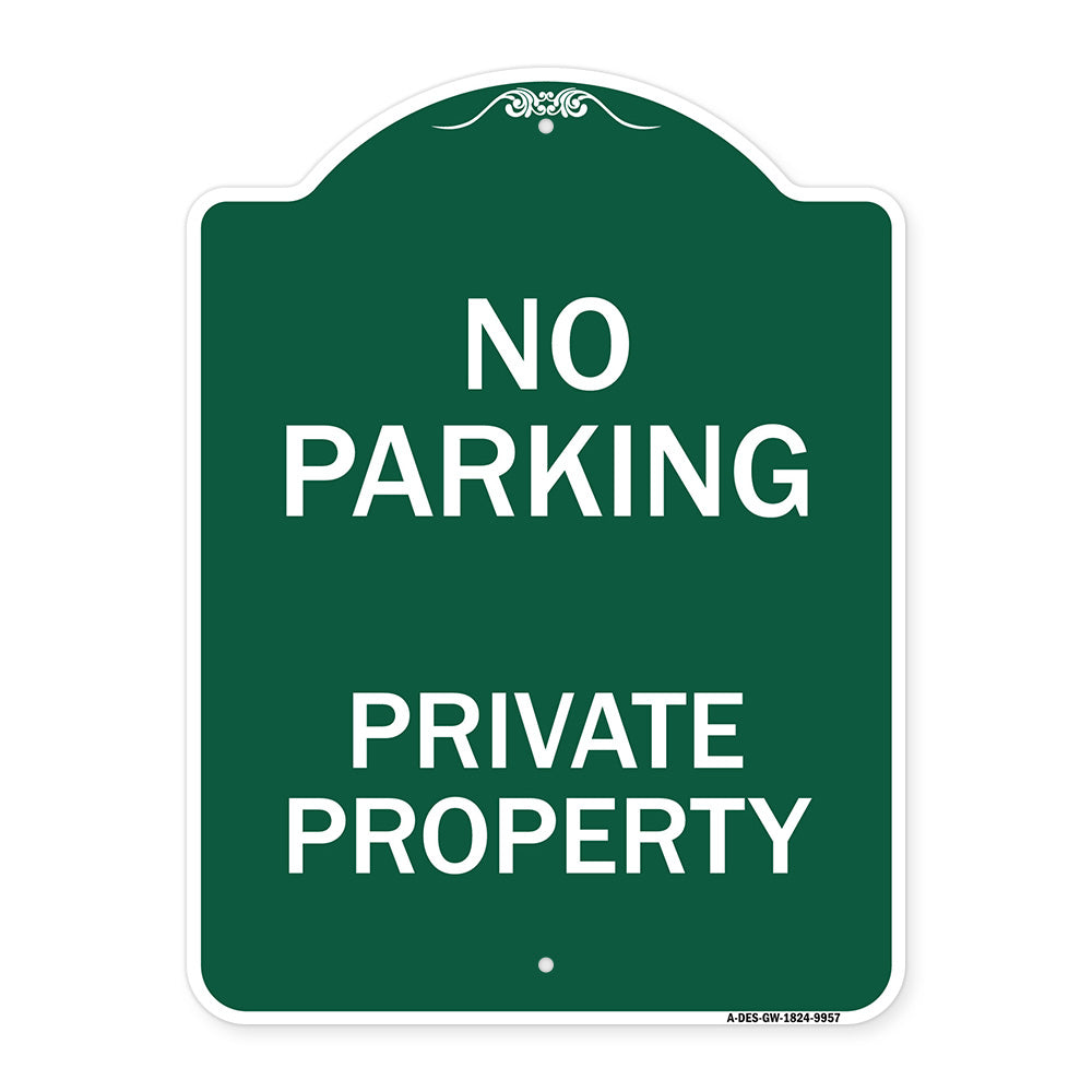 No Parking Private Property