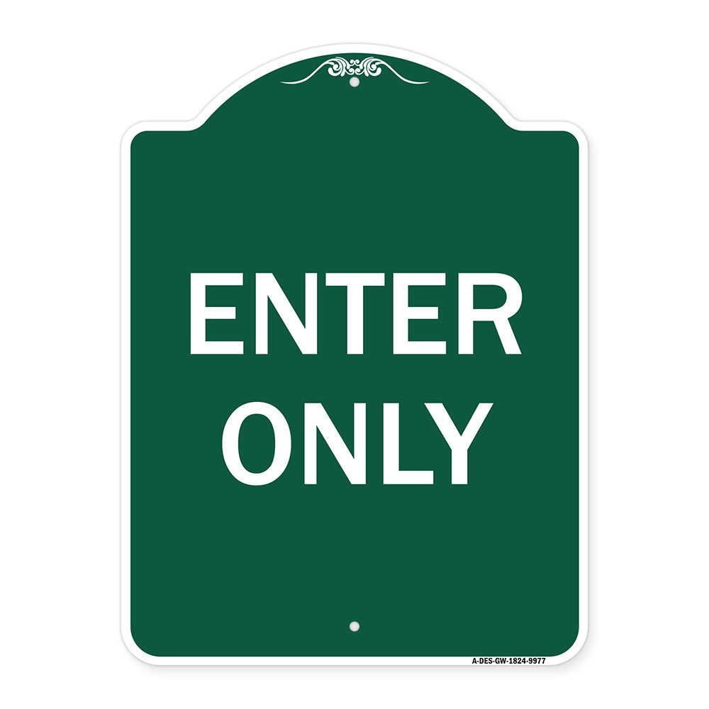 Enter Only