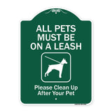 All Pets Must Be On A Leash Please Clean Up After Your Pet