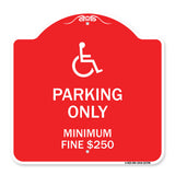 With Modified Isa Icon Parking Only Minimum Fine $250