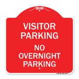 Visitor Parking Sign Visitor Parking No Overnight Parking