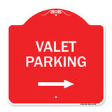 Valet Parking with Right Arrow