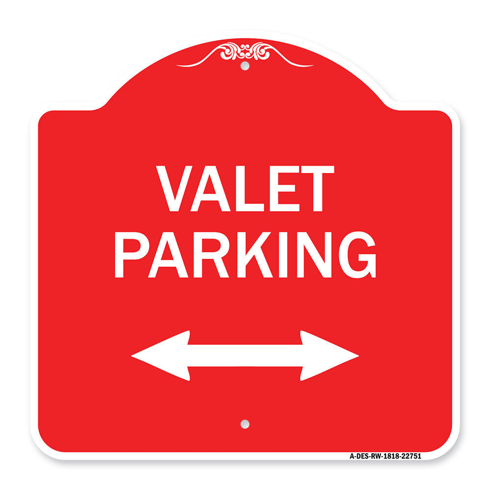 Valet Parking with Bidirectional Arrow