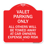 Valet Parking Only All Others Towed