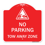 Tow Away Zone with Graphic