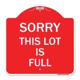Sorry This Lot Is Full