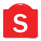 Sign with Letter S