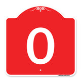 Sign with Letter O