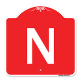 Sign with Letter N