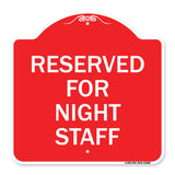 Reserved Parking for Night Staff