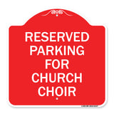 Reserved Parking for Church Choir