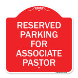 Reserved Parking for Associate Pastor
