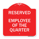 Reserved Parking Employee of the Quarter