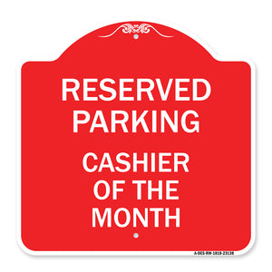 Reserved Parking Cashier of the Month