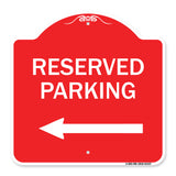 Reserved Parking (Left Arrow)