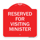 Reserved for Visiting Ministers